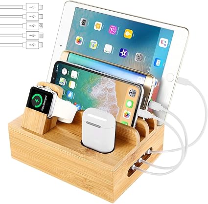 Bamboo Charging Station