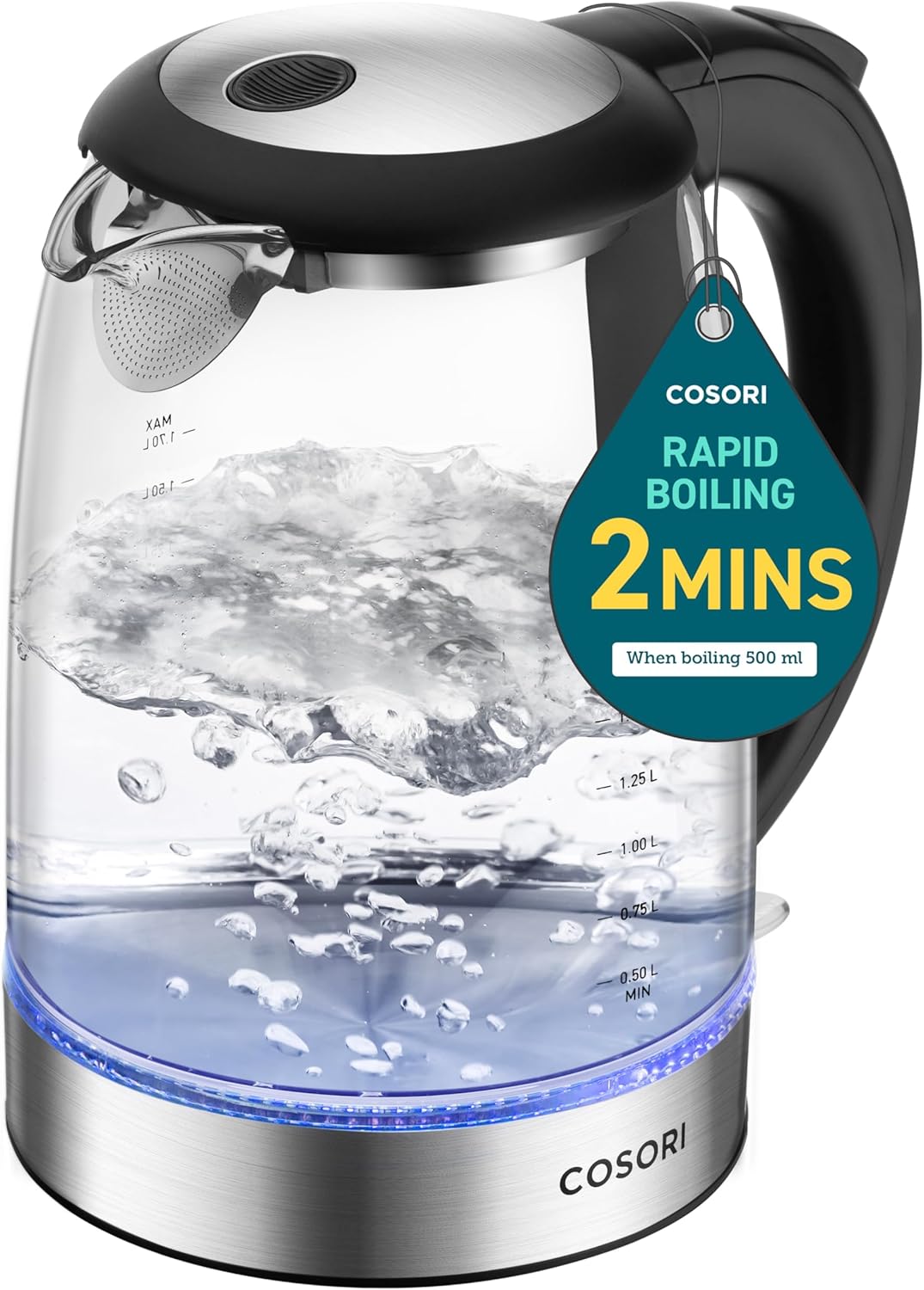 COSORI Electric Kettle with precise temperature control – best pick for tea lovers